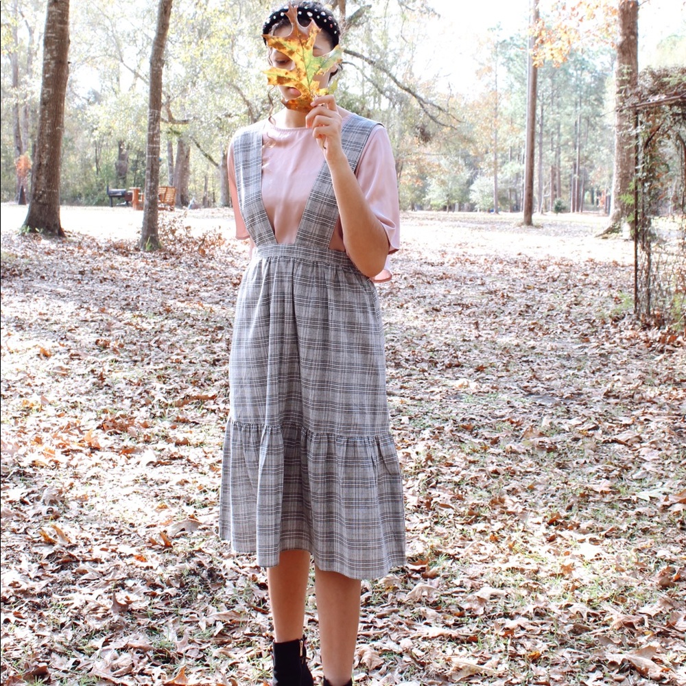 Piper + Grey Overall Dress|Elle + Rose - Sold Out - Picture 3 of 4